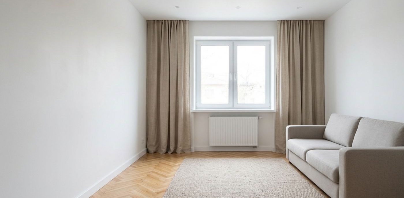 dnevna soba 22 m², Vračar — posle